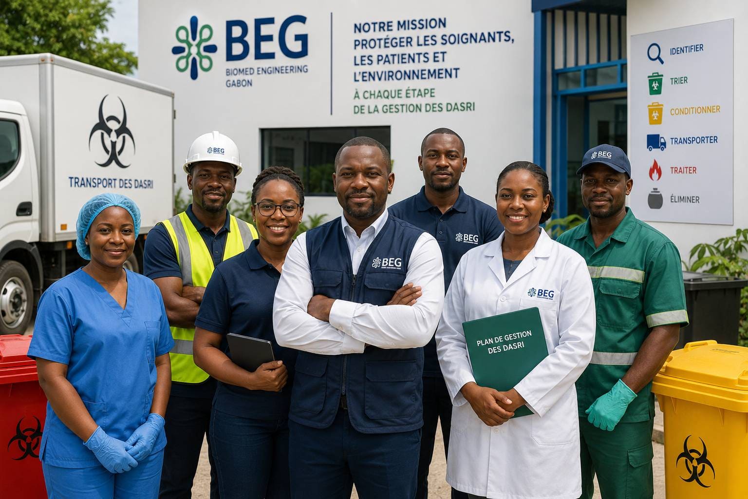 Équipements DASRI BEG Gabon
