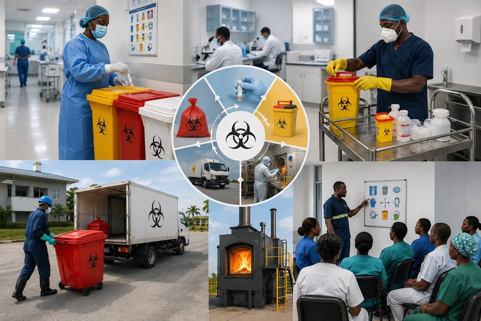 Gestion DASRI BEG Gabon — collecte déchets médicaux